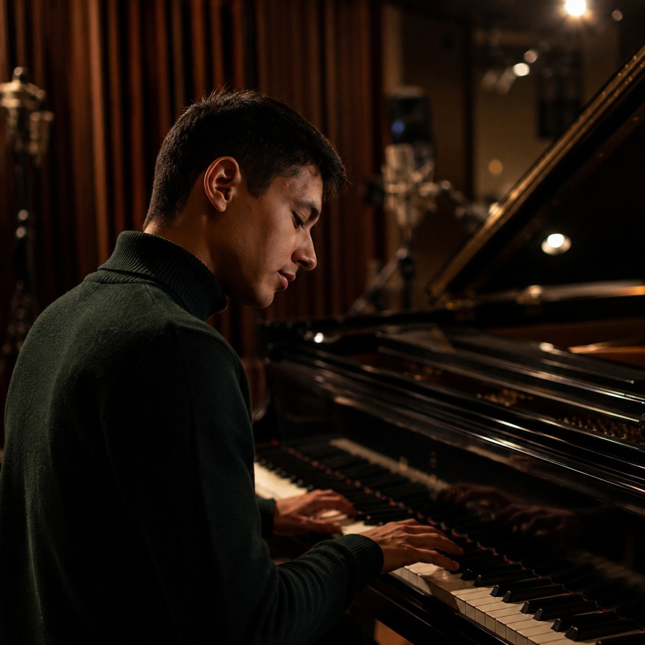 CALM PIANO NIGHTS — visual identity