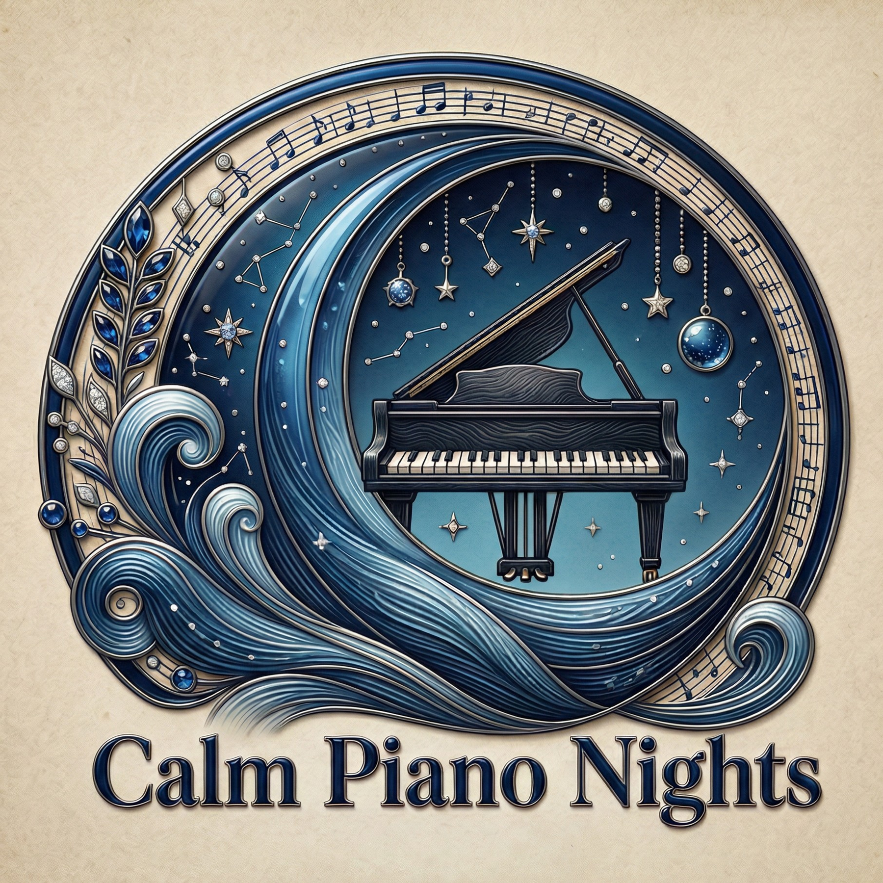 CALM PIANO NIGHTS logo