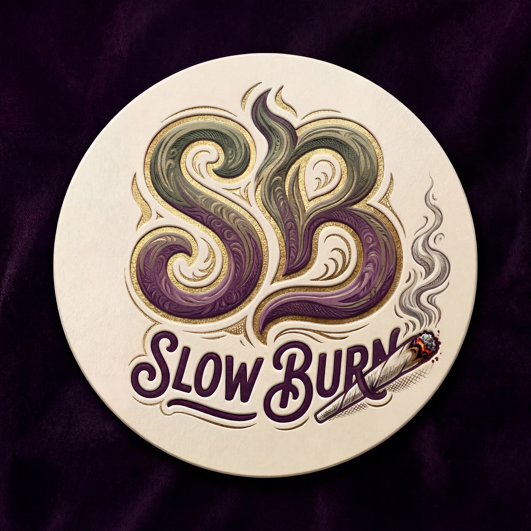 SLOW BURN logo