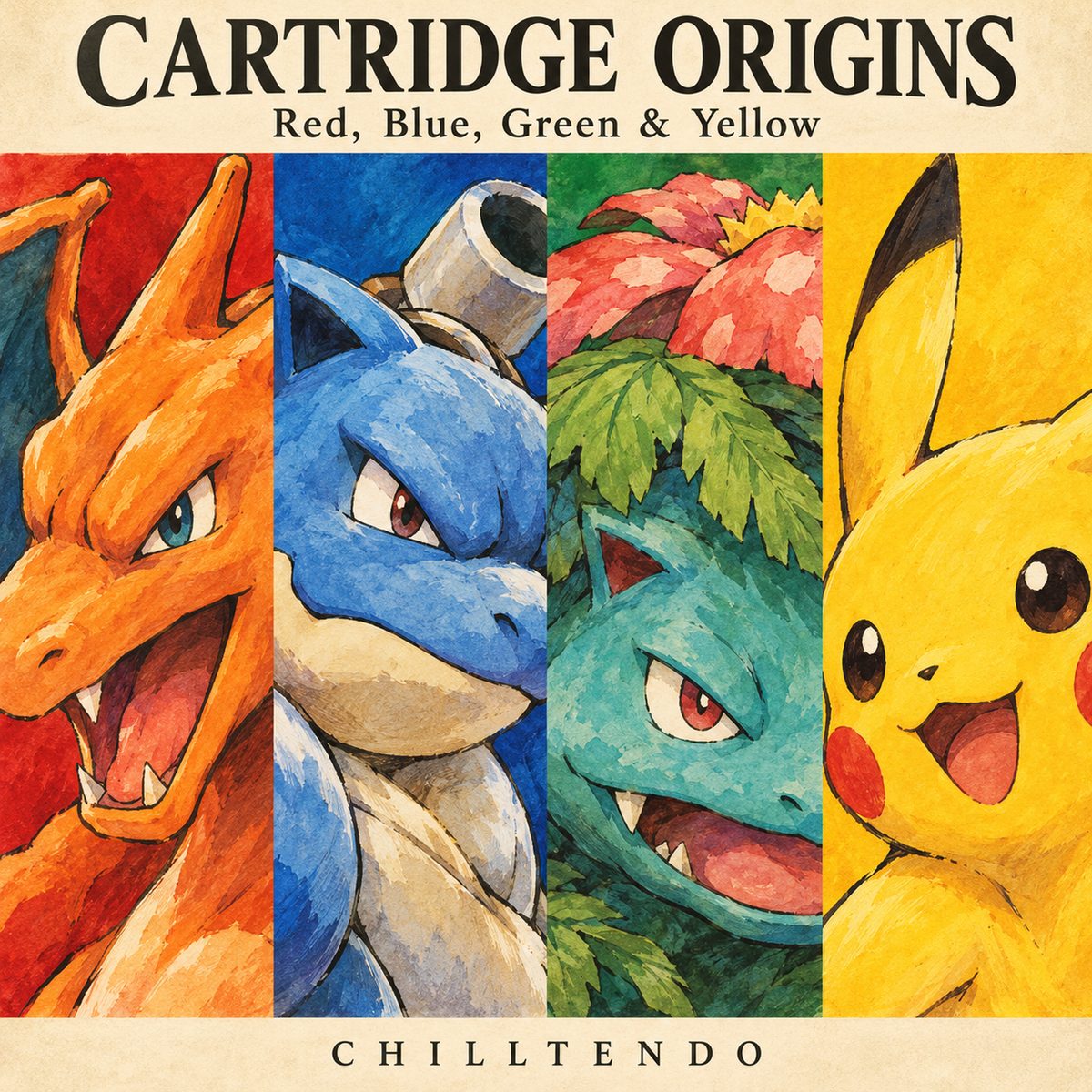 Cartridge Origins: Red, Blue, Green & Yellow cover