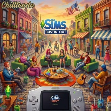 Gameboy Advance : The Sims : Bustin' Out OST