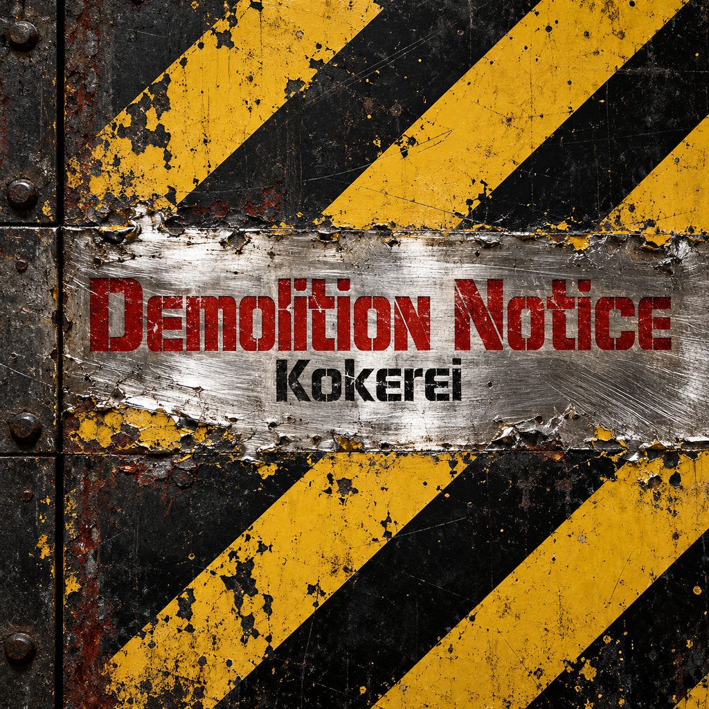 Demolition Notice cover